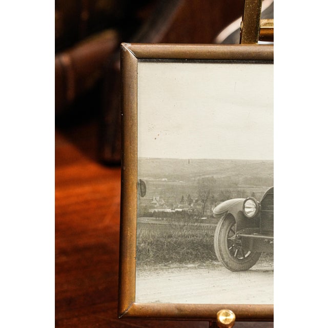 White Fascinating Us Soldier World War I Uniform Car Antique Framed Photograph Photo Picture For Sale - Image 8 of 10