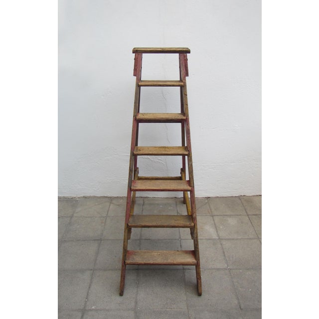 Tall Wooden Orchard Ladder – Antiquities Warehouse