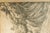 18th Century Neoclassical Antique 18th-Century Engraving Print Nude Woman Swan Gilt Frame For Sale - Image 5 of 9