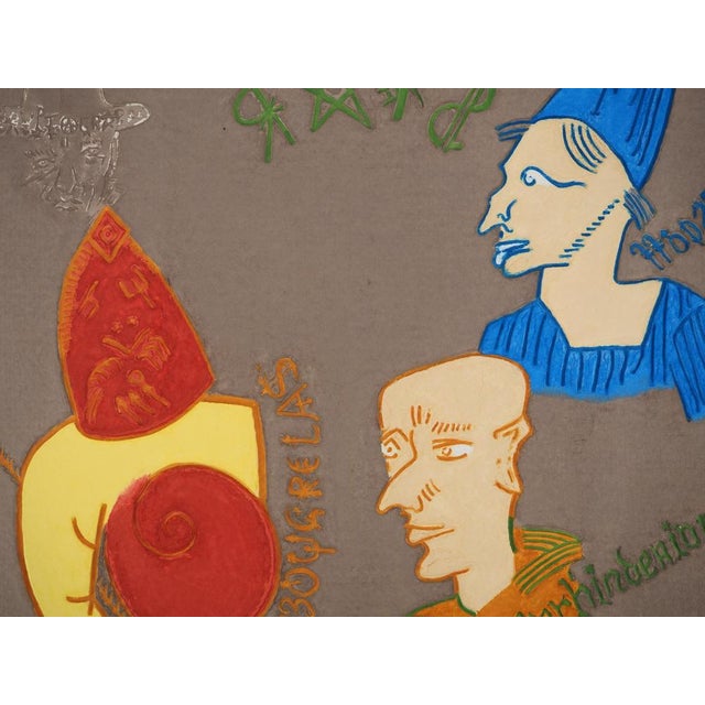 Jacques VILLEGLÉThe IronistsOriginal aquagravureSigned in pencilNumbered out of 20 copiesOn handmade paper 52 x 65...