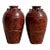 Vintage Boho Painted Terracotta Urn - a Pair For Sale