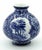 Blue Ceramic Vase by Franz Anton Mehlem, 1800s For Sale - Image 5 of 8