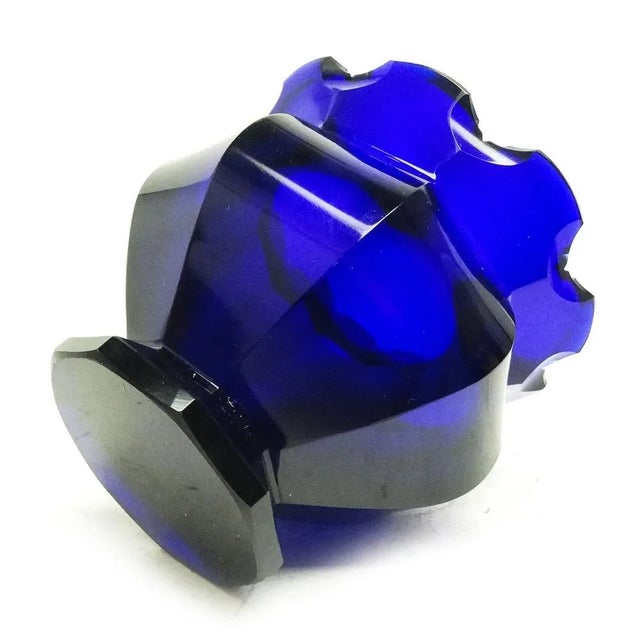 Antique Biedermeier Vase from Moser, Czechoslovakia For Sale - Image 4 of 10