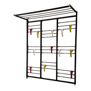 Pilastro Scale Coat Rack by Tjerk Reijenga, 1950s For Sale