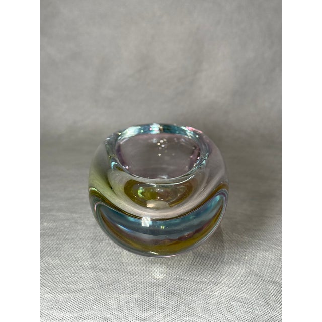 Art Glass Bowl by J. Rozinek, Czech Republic, 1960s For Sale - Image 4 of 8