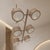 Gray Sputnik Chandelier with Six Arms by Simoeng for Simoeng For Sale - Image 8 of 9