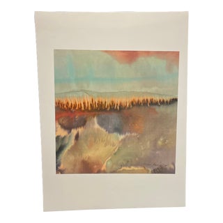 Late 20th Century Watercolor Painting by John Kokkinos For Sale