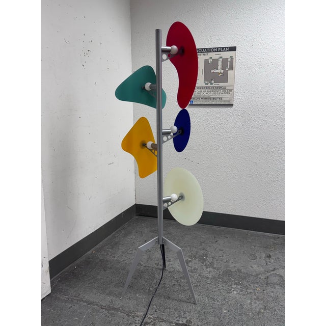 Late 20th Century Late 20th Century Ferruccio Laviani for Foscarini Orbital Floor Lamp For Sale - Image 5 of 12