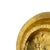Sacred Art - Alms Plate - Nuremberg - 16th Century. German Nuremberg; 16th/17th century in yellow metal; embossed and...