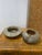 Vintage Dhokra Damar Brass With Silver Overlay Bowl, Ashtray or Catchall For Sale - Image 4 of 5