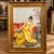 Bring timeless elegance and romantic charm to your interior with this beautiful portrait artwork depicting a graceful...