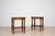 An elegant pair of side tables dating from the second half of the 20th century, designed in the classical Empire /...