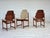 Vintage Danish Chairs in Teak by Arne Vodder, 1960s, Set of 3 For Sale - Image 15 of 18
