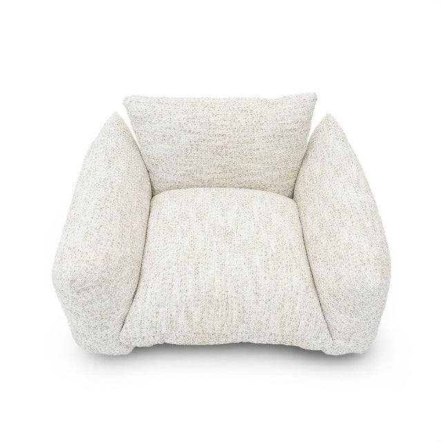 Set of Marenco Chair with Pouf by Mario Marenco for Arflex, 1970s For Sale - Image 6 of 15