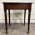 Antique Sheraton Style Oak Nightstand Lamp Table Work Table For Sale - Image 9 of 9