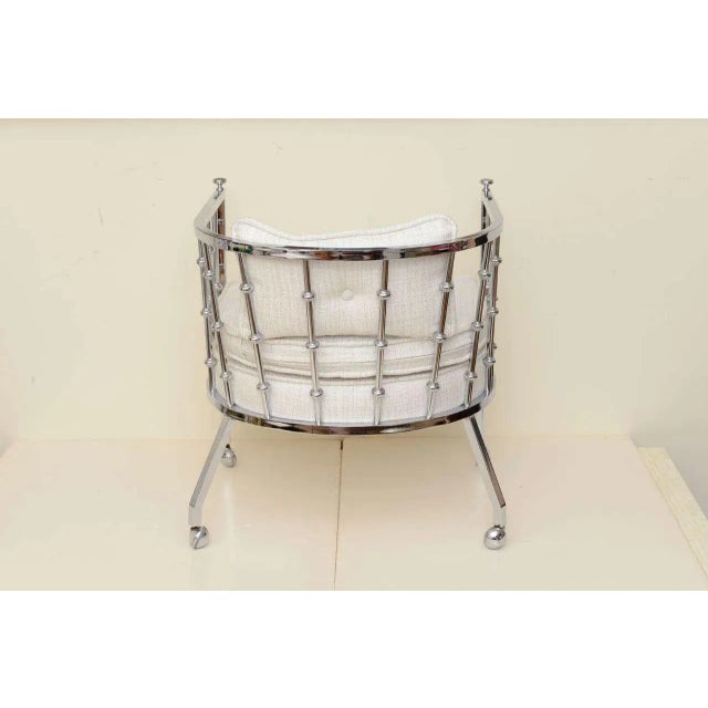 1970s Vintage Sculptural James Peade for Drexel Abacus Side Chair, 1960's For Sale - Image 5 of 11