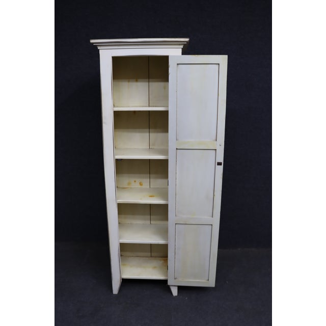 Painted Pine Country Chimney Cupboard For Sale In Philadelphia - Image 6 of 9