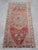Vintage Turkish Small Rug Pink Beige Hand Knotted Turkish Accent Rug Door Mat 1'6"x3'1" For Sale - Image 11 of 13
