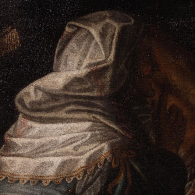 Italian Artist, Judith and Holofernes, 1720, Oil on Canvas For Sale - Image 9 of 16