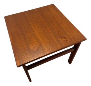 N. Eilersen "Capella" Danish Teak Coffee or Side Table Designed by Illum Wikkelsø