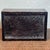 Brown Vintage Blood Sandalwood Carved Jewelry Box With Dragon Motif and Drawer For Sale - Image 8 of 8