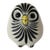 Vintage Hand Painted Ceramic Owl For Sale