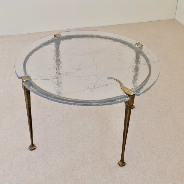 Forged Bronze Coffee Table by Lothar Klute, 2000s For Sale - Image 9 of 9