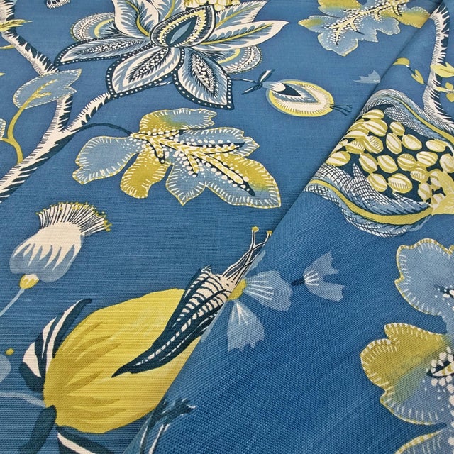 Thibaut Donegal Linen Designer Fabric by the Yard Chairish