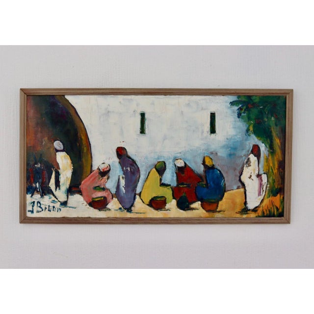 Jörgen Bruun, Ulema, 1960s, Oil on Canvas, Framed For Sale - Image 13 of 18