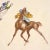 Abstract Schumacher x Backdrop Tanbark Multi Wallpaper In Multi For Sale - Image 3 of 4