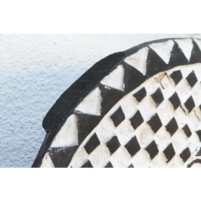Black & White Bobo African Mask For Sale - Image 9 of 10