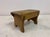 Small Primitive Rustic Pine Stool, 1890s For Sale - Image 3 of 12