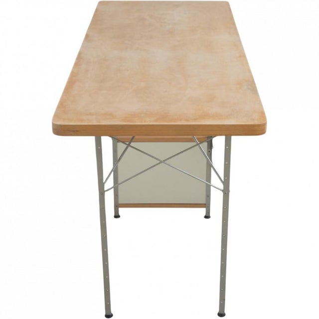 Wood Vintage Desk in Ash by Charles Eames, 1990s For Sale - Image 7 of 12