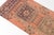 Mid 20th Century Soft Salmon & Olive Green Medallion Rug For Sale - Image 9 of 9