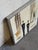 Two Men Painting Art Canvas Vintage Mid-Century Modern For Sale - Image 4 of 10