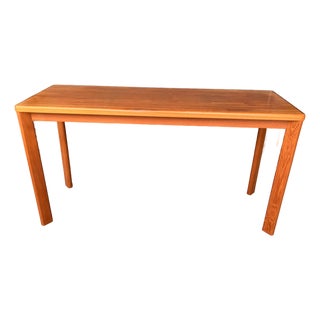 Vejle Stole & Møbelfabrik Danish Modern Teak Console Table — Made in Denmark, C. 1960s–70s For Sale