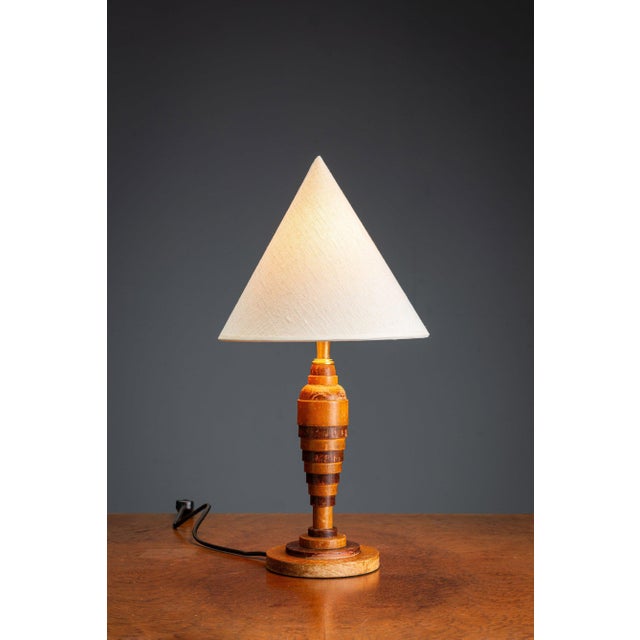 Art Deco Table Lamp, 1940s For Sale - Image 4 of 9