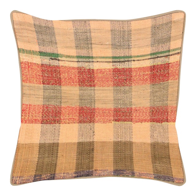 1960s Turkish Rag Pillow For Sale