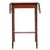 Danish Mahogany Drop-Leaf Side Table, 1920s For Sale - Image 11 of 11