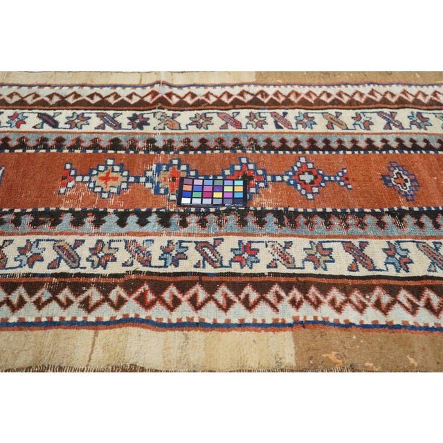 Late 18th Century Antique Bakshayesh Runner 3'6'' x 9'7'' For Sale - Image 11 of 11