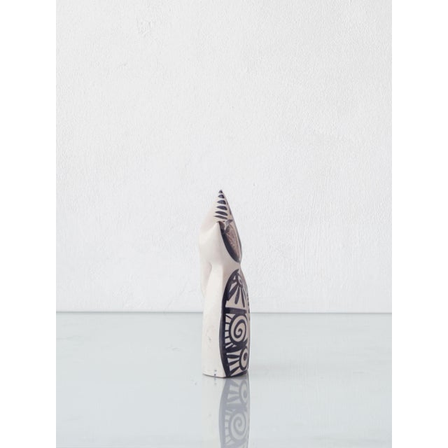 Spanish Picasso-Style Cubist Cat Figurine in Ceramic by Otero Regal, 1970s For Sale - Image 6 of 9