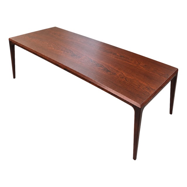 Rosewood Coffee Table by Johannes Andersen for Silkeborg Møbelfabrik, Denmark, 1960s For Sale