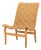 Bruno Mathsson "Eva" Woven Cotton and Beech Side Chair For Sale