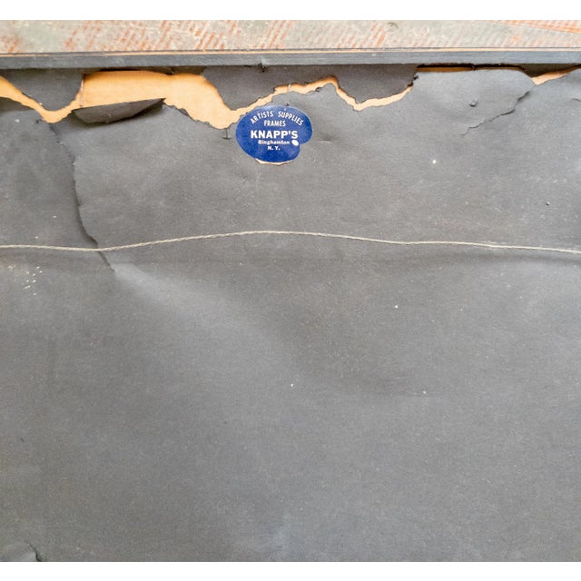 Blue 20th Century Japanese Ukiyo-E Woodblock Print After Utagawa Hiroshige For Sale - Image 8 of 8