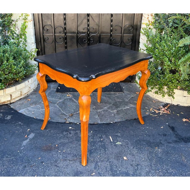 2000 - 2009 1 of 2 Biedermeier Style Charles Pollock for William Switzer Side Table For Sale - Image 5 of 6