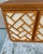 Vintage Credenza Chinese Chippendale Over Grasscloth For Sale - Image 4 of 11