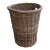 Tall Sturdy Vintage Wicker Basket For Sale