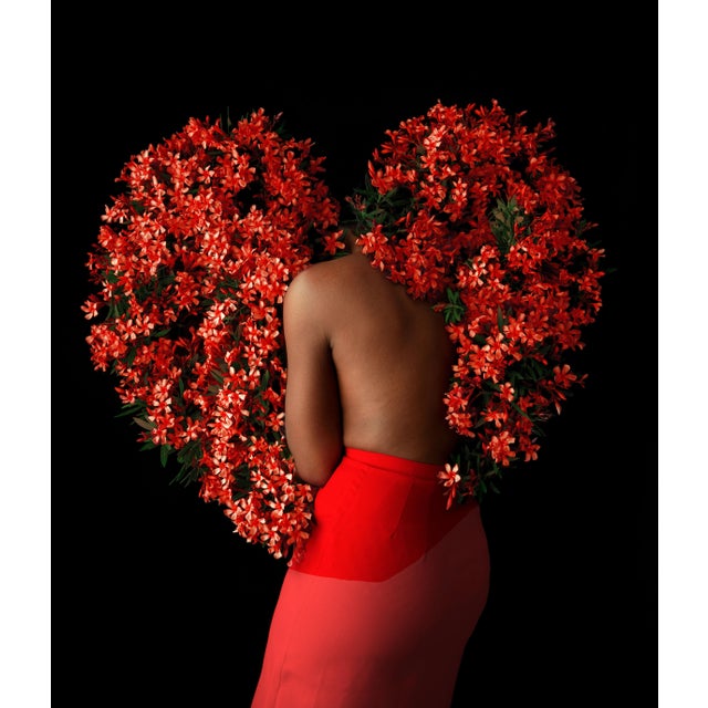 "My Way to Your Heart" Contemporary Surrealist Style Figurative Photograph by Fares Micue For Sale