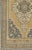 Tribal Vintage Turkish Oushak With Floral Medallion in Bronze, Blue Color 6'10 X 11'5 For Sale - Image 3 of 10