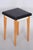 Mid-Century Black Beech Stool, 1950s For Sale - Image 4 of 7